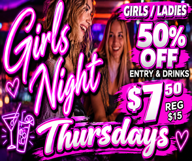Thursdays, Girls Night, Ladies Night, at Free Play Pinball Arcade, Fraser MI, Discount, Half Off Entry and Drinks