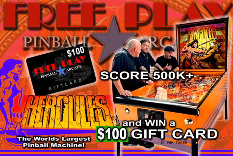 Free Play Pinball Arcade, FreePlayPinballArcade.com