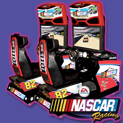 EA Sports NASCAR Racing linked arcade racing