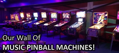 Our  Music Themed Pinball Machines